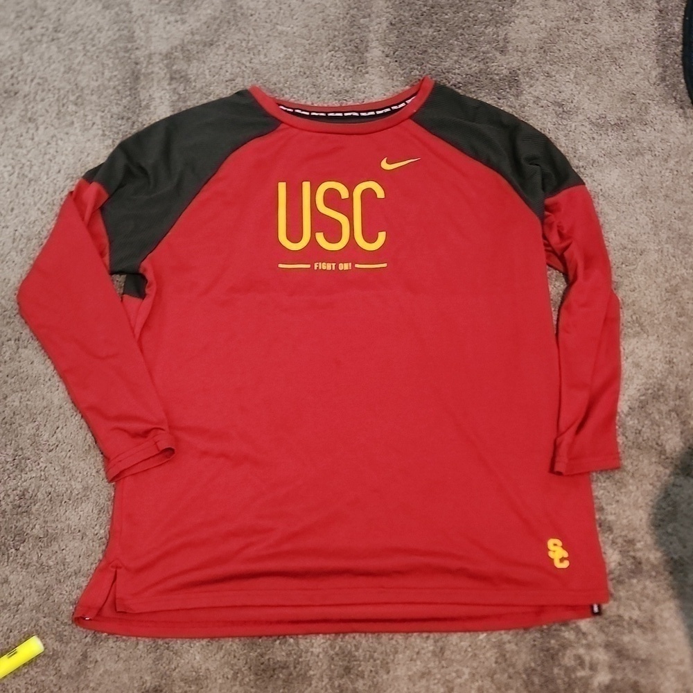 NIKE USC Long Sleeve Shirt